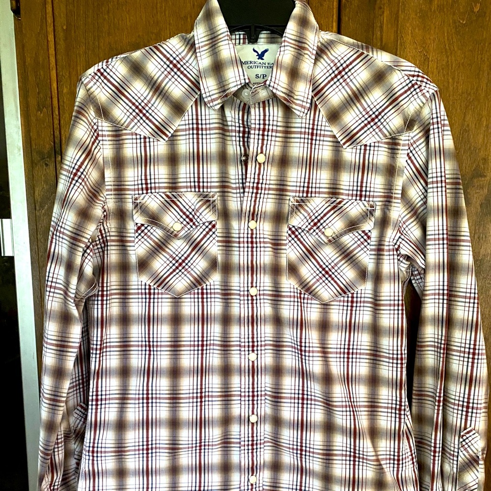 American Eagle Long sleeve button down